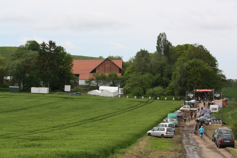 Der idyllisch gelegene Grünhof in der Nähe von Homerg (Efze).